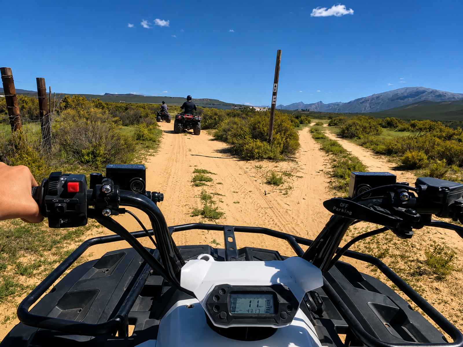 AfriCamps at Karoo 1 - guided quad biking