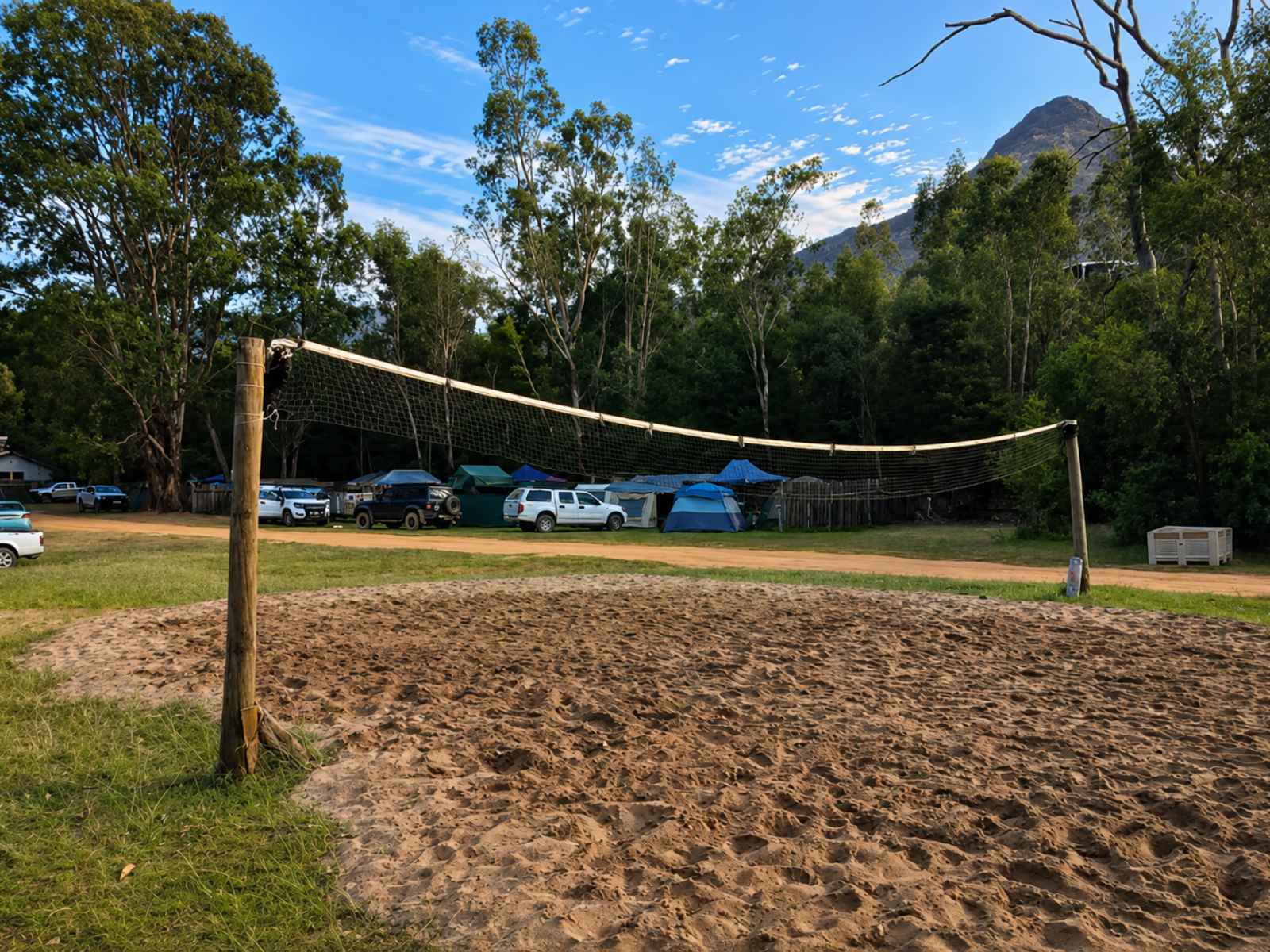 Jamaka Organic Farm - swings over the river